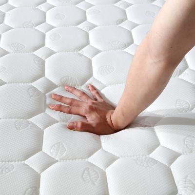 China Flippable Fashion Pattern Hexagonal Mattress Soft And Comfortable Spring Queen Mattress for sale