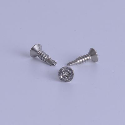 China Cheap Custom Stainless Steel M3.9*19 Flat Head Flat Head Self Tapping Screw for sale