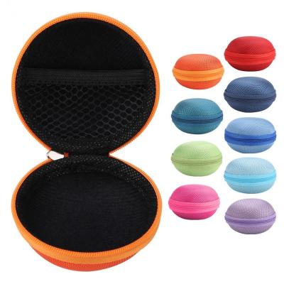 China Fashion Portable Essential Oil Case 7 Bottles Perfume Oil Bag Organizer Carrying Holder Essential Oil Box Travel Nail Polish Storage Bag for sale