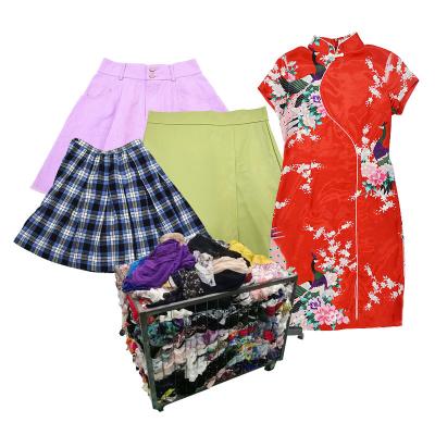 China Breathable High Quality Korean Used Clothes Bullets Mixed Clothing Used In Summer Days for sale