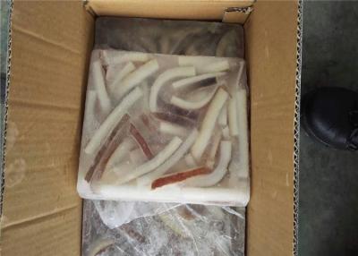 China 85g Natural Color Giant Peru Strips Fresh Frozen Squid for sale