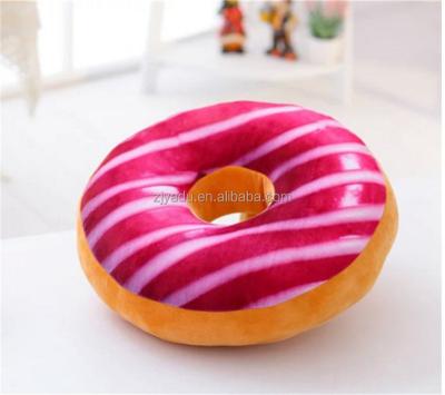 China Popular Soft Car Cushion Anti-Decubitus Happy Neck Pillow Stuffed Cheap Wholesale Donut Rest Cushion for sale