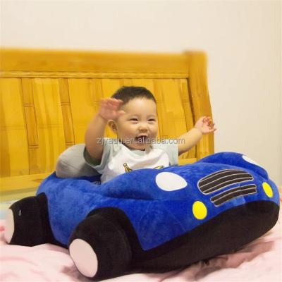 China Kids Plush Cartoon Baby Sofa Chair Skins Soft Modern Sofa Popular New Design Car Shaped Baby Gifts Chairs for sale