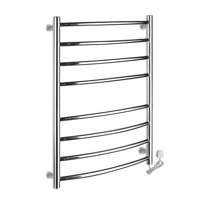 China Heater Bathroom Heating Shelf Towel Wall Drying Towel Rack Electric Heated Towel Rail for sale