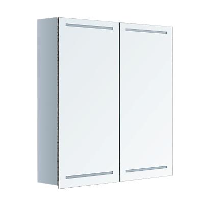 China Eco-friendly LED Mirror Cabinet Smart Mirror Stainless Steel Bathroom Mirror Cabinet 7101 for sale