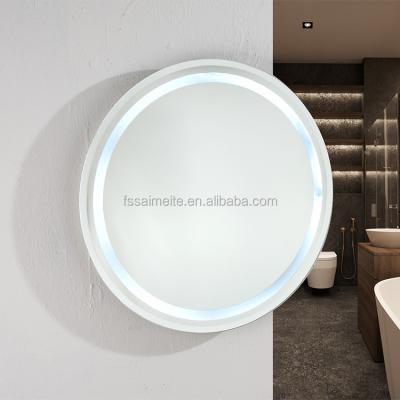 China 2020 Smart Mirror Round Shape Bathroom Mirror Natural Daylight Make Up LED Mirror 7082 for sale