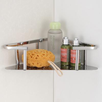 China Wall Mounted Type Corner Stainless Steel Wall Mounted Accessories Soap Basket For Bathroom for sale