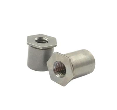 China GALVANIZED Stainless Steel Through Hole Rivet Nut Column SO4-M3/M3.5/M4/M5 for sale