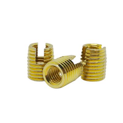 China Heavy Industry M3 M4 Brass Steel Self Tapping Threaded Inserts For Metal for sale