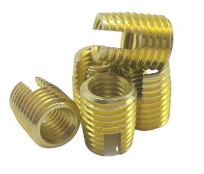 China Hot Selling Heavy Industry Precision M3 M4 Brass Steel Self Tapping Threaded Inserts For Metal Self for sale