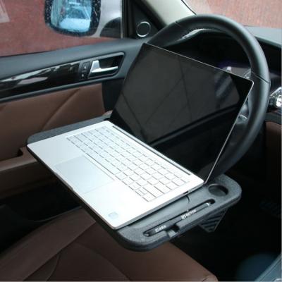 China Multi-Function Car Tray Car Desk Tray Food Car Use Storage Laptop Multi-Function Desktop Computer Holder Tray for sale