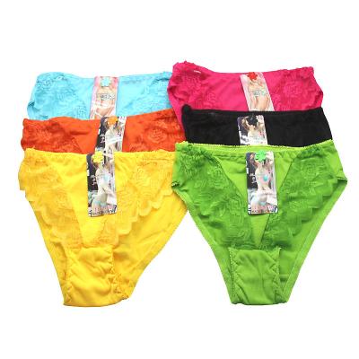 China Wholesale New Ms. Sexy anti-static underwear bottoms like hot cakes color pure lace girl's cute briefs for sale