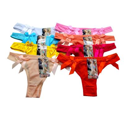 China Young Girls Fashion Thong Ms. Sexy Antibacterial Wholesale Hot New Underwear for sale