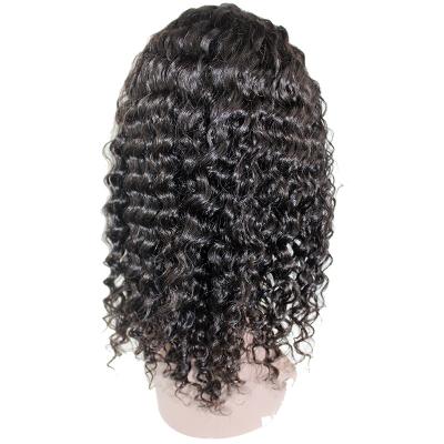 China Body Wave Natural Curly Lace Front Human Hair Wig For Women Color Glueless Cuticle Aligned To Lace Frontal Wigs for sale