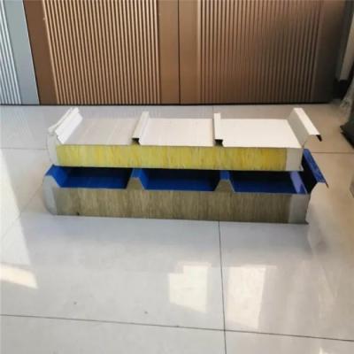 China 64kg/m3 Glass Wool Sandwich Panel Building Insulation Material for sale