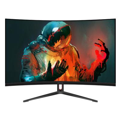 China 165Hz Factory Wholesale Curved 32Inch Cheap LED Curved Computer Monitor Widescreen 1920*1080 Desktop Computer Monitors for sale