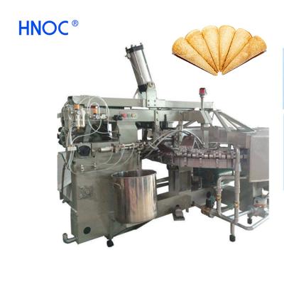 China Different Type Snack Plant HNOC Cone Making Machine Automatic Ice Cream Cone Wafer Cookie Ice Cream Cone Machine for sale