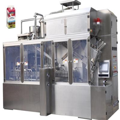 China HNOC Food Liquid Milk Carton Juice Carton Filling Machine Milk Packing Machine Aseptic Filling for sale