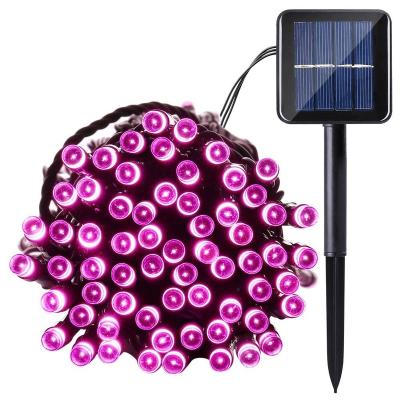 China Outdoor Fairy Garden 100 Led Solar Garden String Lights For Holiday Party Christmas for sale