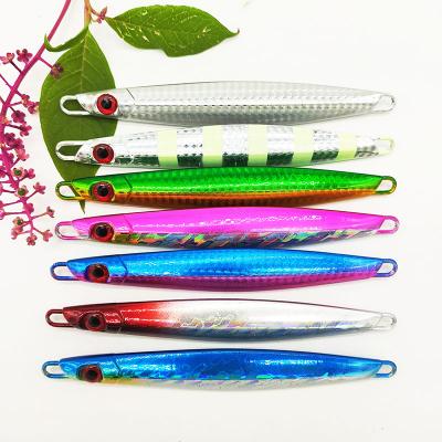 China Lead Metal Wholesale Jig Slow Casting Casting For Lure Lure Speed ​​Saltwater Boat Luminous Fishing Tackle for sale