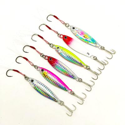 China Slow Pitch New Lead Metal Jig Lure Casting For Lure Luminous Speed ​​Saltwater Boat Fishing for sale