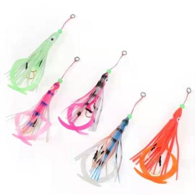 China Octopus Squid Bait 13# Glow Fishhook Octopus Hook for sale