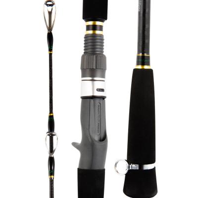 China Saltwater Fishing Rod Factory New Arrival High Carbon Rod Fuji Guide 80 Fiber Boat--250g Inshore Fishing Rods for sale