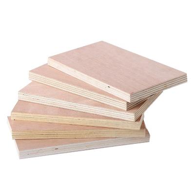 China Modern natural multi-layer furniture plywood plate board building board wood custom regular4 8 ply board for sale