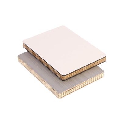 China Modern made in colored porcelain faced eco-friendly melamine board 18mm no-paint waterproof sheet of plywood for sale