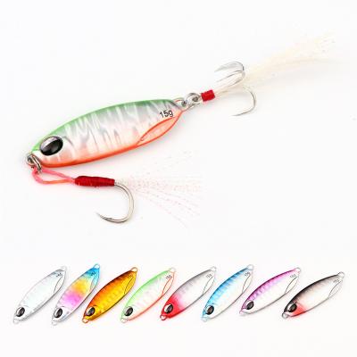 China Shore Fishing Baits EIGHT CLAWS Lead Jig Bait Metal Fishing Lures Hot Selling 10g 15g 20g 25g Japan Shore Bait Baits Metal Baiting Lure for sale