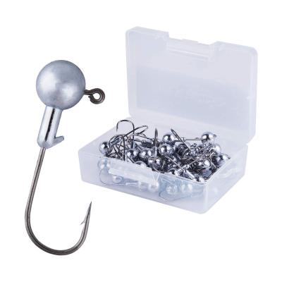 China High Carbon Steel EIGHT CLAWS Build Hook Set Kit with Tackle Box Fish Head Hooks for sale