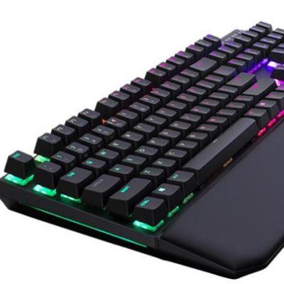 China OEM LED Professional Custom Aluminum Backlight Gaming Mechanical Keyboard CNC Casting Mass Production Service for sale