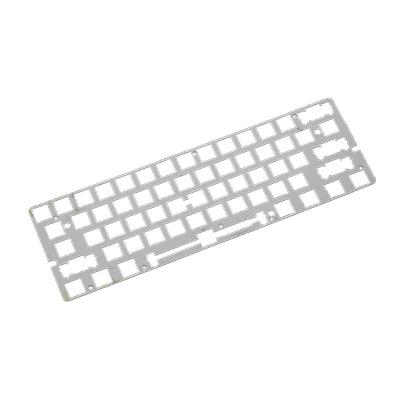 China Custom Machining CNC Keyboard Plate Brass Aluminum Metal Keyboard Case Kit Aluminum CNC Mechanical Keyboard for sale