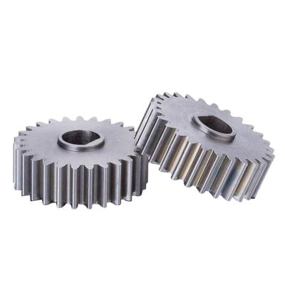 China Custom Durable Precision Gear Motor Machine Profession CNC Gear Steel Parts for sale