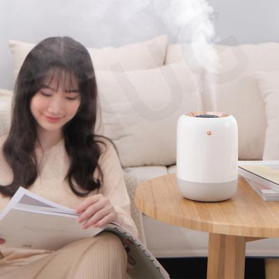 China Wireless Humidifier 2400mAh Battery Air Diffuser Household 1000ml Essential Oil Aroma Diffuser Portable Rechargeable Home for sale