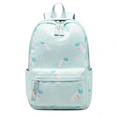 China High Quality Children College Students Backpack Women Embroidery Polyester Printing Waterproof Leisure Backpack for sale