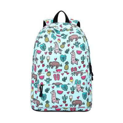 China atinfor waterproof women cute animal printing daily travel waterproof 15.6 inch laptop backpack school bag for teenagers for sale