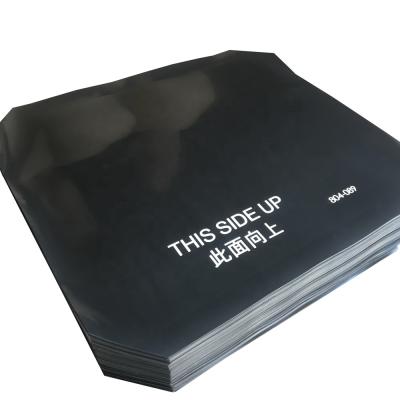 China Eco-friendly High Quality Black Anti Slip HDPE Plastic Color Palette Slip Sheet With Certificate for sale