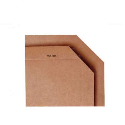 China 0.6mm Thickness 2 Way Lips Paddle Single Faced Pull Push Push Paper Non Slip Sheet for sale