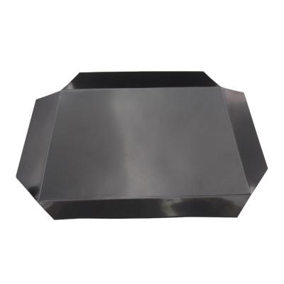 China Black Color Anti Slip HDPE Single Faced Plastic Slip Sheet With Certificate for sale