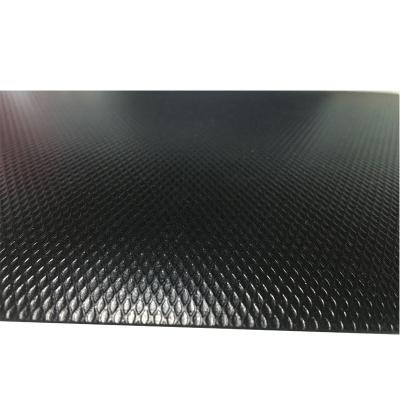 China Cheap Price Black Plastic Slip Sheet Single Faced Heavy Duty HDPE Plastic Pallet Slip Sheet With Customized Size for sale