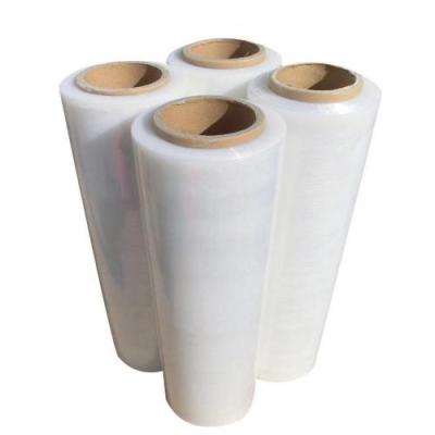 China LLDPE Moisture Proof Industrial Clear Auto Stretch Plastic Film for sale