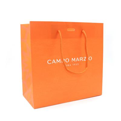 China 2020 customs recyclable wholesale paper bag printing logo gift shopping bag/kraft paper bag for jewelry packaging for sale