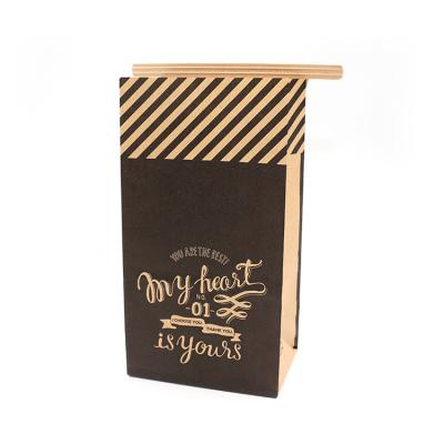 China Recyclable Made In China SOS Brown Kraft Paper Apple Kraft Paper Bag With Colorful Design for sale