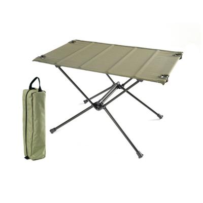 China Lightweight Outdoor Camping Aluminum Alloy Bracket Folding Table, Portable Picnic Tactical Tables for sale