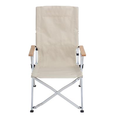 China Hot sale kitchen outdoor camping portable metal folding chair, aluminum alloy adjustable beach recliner for sale