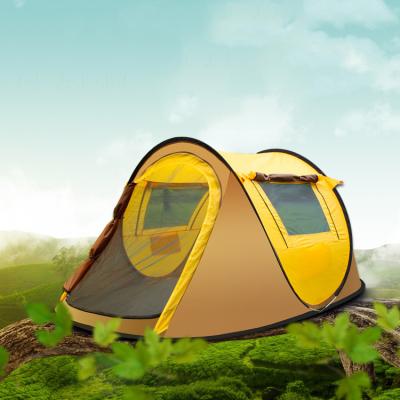 China Straight tie type portable outdoor camping folding tents, quick tent setup within 1 second for sale