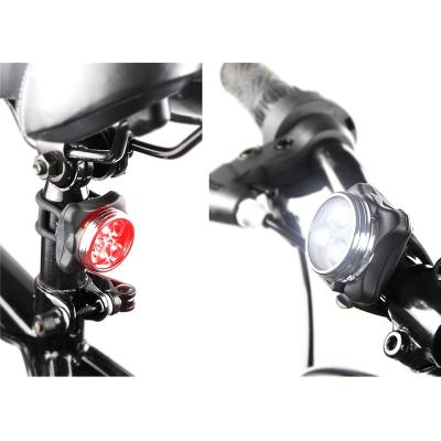 China 4 Modes USB Rechargeable Bicycle Light Kit, Super Bright Front Light and LED Bicycle Accessories Rear Light for sale