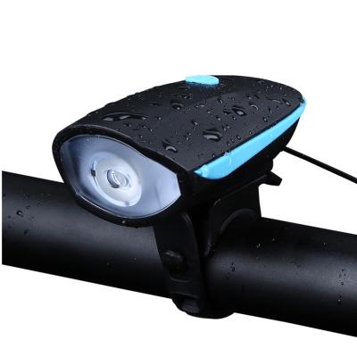 China Light 7588, USB Rechargeable High Brightness Bike ABS Speaker Waterproof Led Bicycle Lights for sale