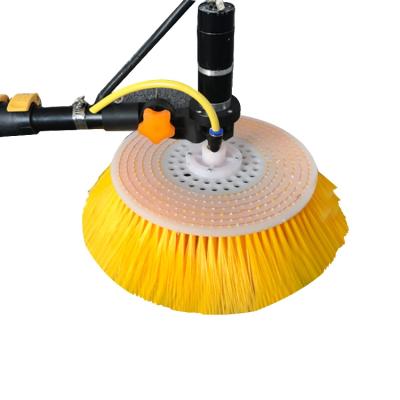 China Solar Panel Cleaning Kit Rotating Cleaning Brush For Photovoltaic Clean Robot Solar Panel for sale